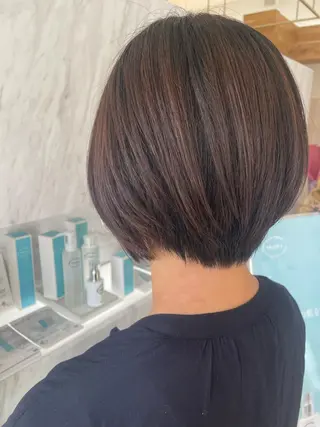 ショート HAIRMAKE age 天神西通り店所属・井上 珠葵のヘアスタイル