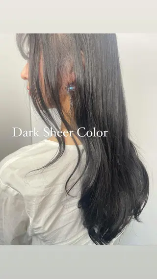 ロング カラー LANVERY所属・うる艶ヘア💐 艶ハイトーン💐彩夏のヘアスタイル