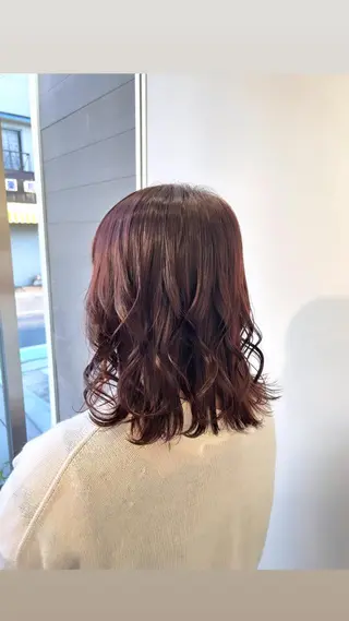 カラー 🎀暖色/ ピンク🎀seinaのヘアスタイル