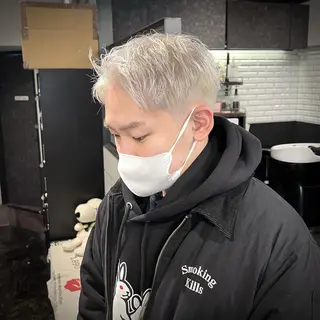 メンズ メンズ特化/パーマ/ メッシュ/竜成のヘアスタイル