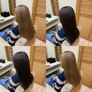 ロング カラー 🥣ブリーチ・カラー 平城秀馬/原宿のヘアスタイル