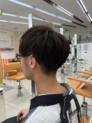 ショート カラー 【当日予約OK】 メンズカット かなのヘアスタイル