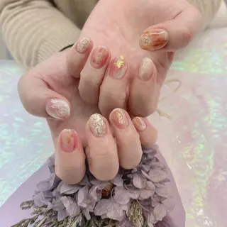 ネイル 🦋ネイルサロン ブラン🌈ゆりのネイルデザイン