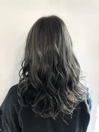 ロング カラー パーマ ヘアアレンジ メンズパーマの巨匠 鈴木純のヘアスタイル