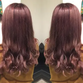 ロング カラー 💓シールエクステ ルミエールのヘアスタイル
