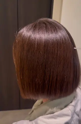 ミディアム 艶カラー/ 似合わせカット/といのヘアスタイル