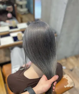 セミロング カラー 💖カラー/ブリーチ 💖あつやのヘアスタイル