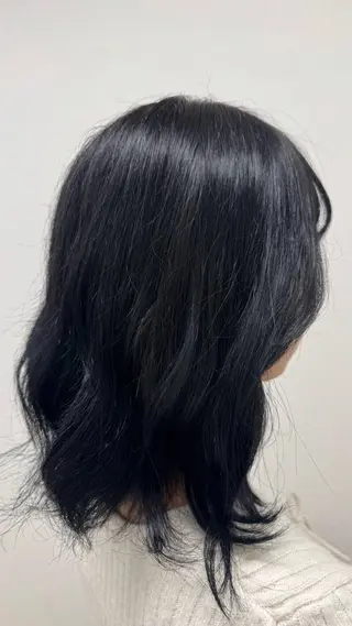 セミロング カラー ARISA/ガーリー /艶髪カラー♡のヘアスタイル