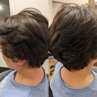 ショート 加藤 泰輔のヘアスタイル