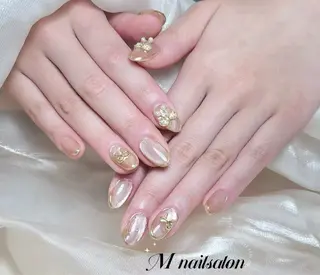 ネイル M🌷nail 長さだし専門店のネイルデザイン