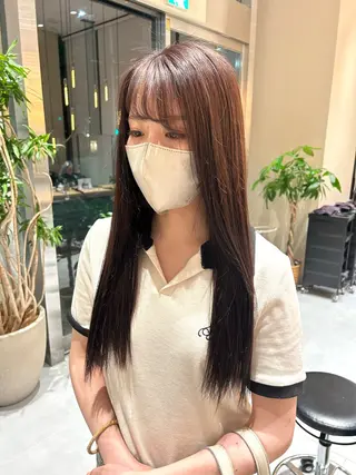 ロング カラー 風香🪼レイヤー /透明感カラーのヘアスタイル