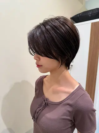 ショート カラー 🍋似合わせ✖️ ｼｮｰﾄﾍｱ🍋早田のヘアスタイル