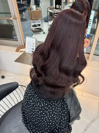 ロング カラー lapis 渋谷本店 きりかのヘアスタイル
