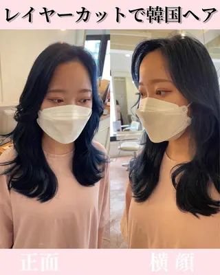 カラー SALOWIN並木所属・韓国ヘア🇰🇷 有田裕也のヘアスタイル