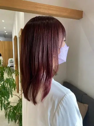 カラー fulam所属・MIKU ／fulamのヘアスタイル