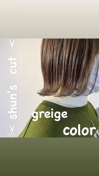 ショート カラー Go today  シェアサロン札幌nix店所属・海外スタイル✂︎ ✂︎sunのヘアスタイル
