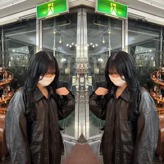 ロング レイヤー/ボブ/ ミニボブ/AOIのヘアスタイル