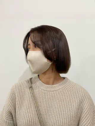 ショート カラー ヘアアレンジ astar所属・kotono🪿 透明感カラーのヘアスタイル