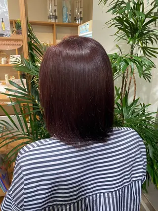 カラー みやもと みくのヘアスタイル
