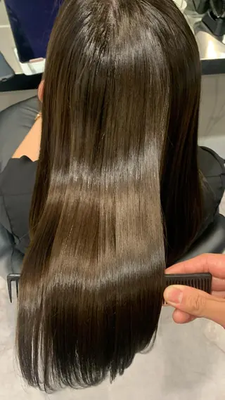 ロング カラー パーマ 🌈艶髪/髪質改善 新宿itouのヘアスタイル