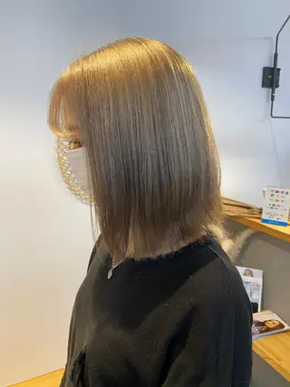 ショート カラー 🌼ハイライト透明感 🌼maiのヘアスタイル