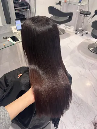 カラー remi🐻透明感 カラー/艶暗髪のヘアスタイル