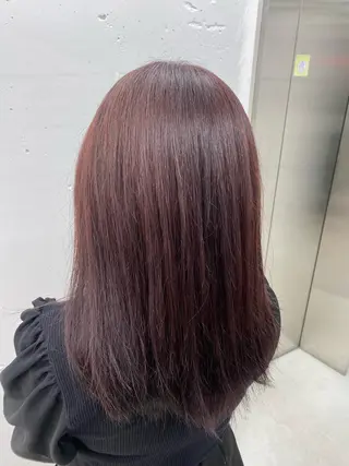 セミロング カラー 🐶ひかる🐶 JILLSTUDIOのヘアスタイル