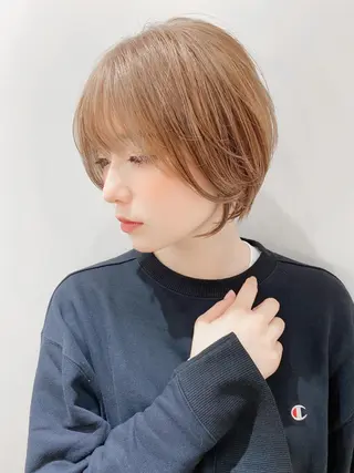 ショート カラー LA KING GINZA TOKYO所属・🧡ショートの達人 🧡SHOのヘアスタイル