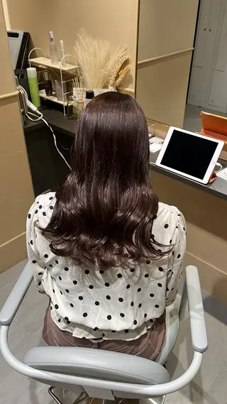 ロング カラー 🫧tomoka 透明感カラー🫧のヘアスタイル
