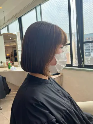 ミディアム 本場の韓国ヘア 🇰🇷チ・ヨンジュのヘアスタイル