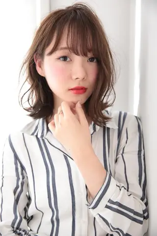 ショート カラー パーマ 山下 直人のヘアスタイル