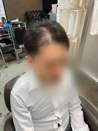 ショート メンズ メンズパーマ特化 カバヤマ　リョウのヘアスタイル