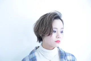 ショート AUBEHAIRpeony所属・山形酸性ストレート 古川✂︎のヘアスタイル