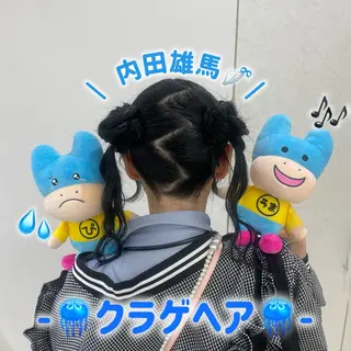 セミロング ヘアアレンジ 声優オタク美容師🎀 𝑹𝑰𝑵𝑶𝑵のヘアスタイル