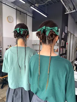 ロング ヘアアレンジ 福岡透明感カラー/ 髪質改善/ayaneのヘアスタイル