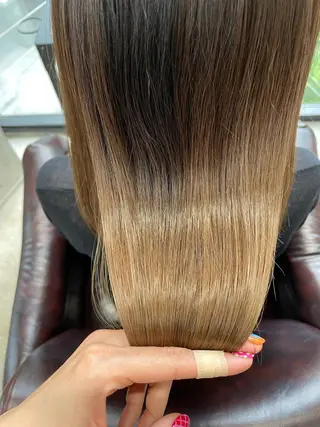 ミディアム youres  hair恵比寿本店所属・🌈髪質改善 /成田ありさのヘアスタイル
