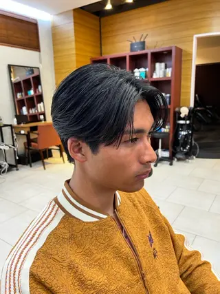 メンズ ベージュ🧸/ボブ ダブルカラー/このかのヘアスタイル