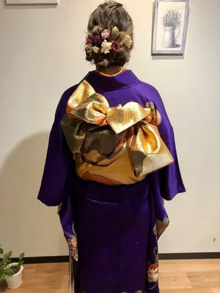 ヘアアレンジ 青野 文香のヘアスタイル