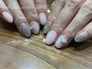 ネイル ヘアーサロン大野所属・nailsalon SWATiのネイルデザイン