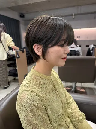 ショート カラー 表参道/髪質改善・ 透明感 colorのヘアスタイル