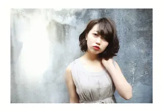 ショート カラー vato マンツーマンサロンのヘアスタイル