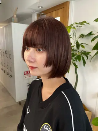 ショート sand yokohama所属・【期間限定無料 ボブ特化】まさよしのヘアスタイル