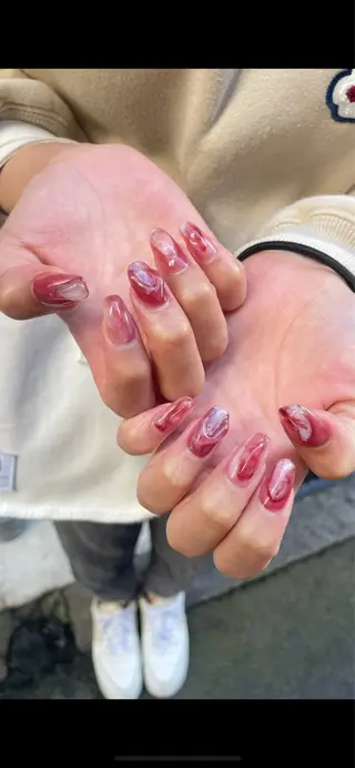 ネイル 楢本 彩耶のネイルデザイン