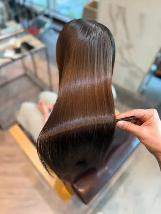 ロング 濱田 光希のヘアスタイル