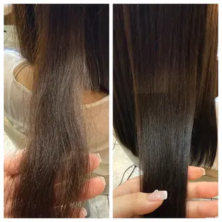 ロング 藤井 清香のヘアスタイル