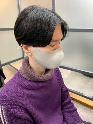 ショート メンズ 【S.BROOM】 店長　西川徹のヘアスタイル