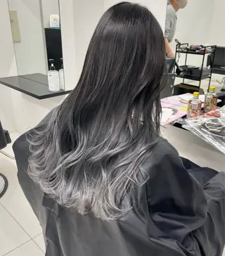 ロング 'oli所属・難波'oli【オリ】 美容室のヘアスタイル
