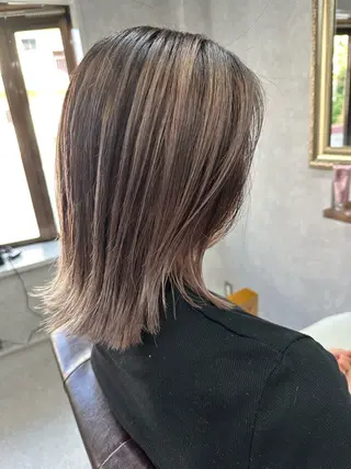 ミディアム Lien 深井店のヘアスタイル