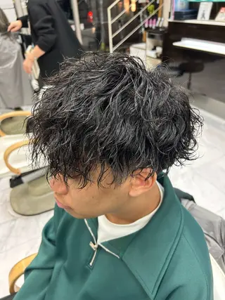 ショート パーマ メンズ メンズパーマ 💈後閑和真💈のヘアスタイル