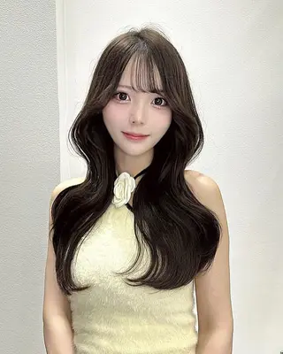 ロング カラー MAEUL NAGOYA所属・⛓韓国IDOLヘア 🥀🖤/あいりのヘアスタイル